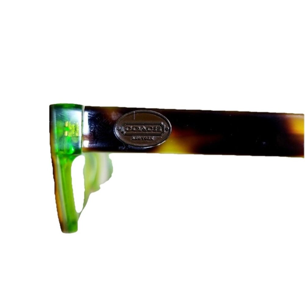 Coach‎ Brooklyn 5117 Tortoise Green Eyeglasses w Case HC6040 5016135 Office - Picture 8 of 10